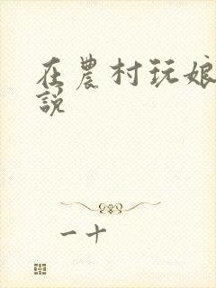 在农村玩娘俩小说封面