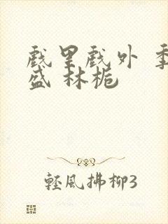 戏里戏外 季淮盛 林栀