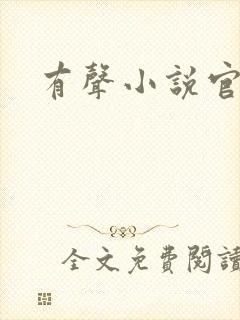 有声小说官途封面