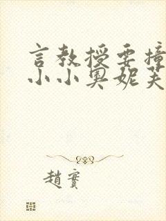 言教授要撞坏了小小奥妮芙原文封面