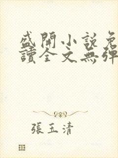 盛开小说免费阅读全文无弹窗封面