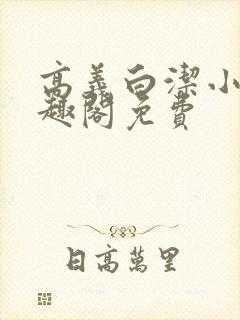 高义白洁小说笔趣阁免费封面