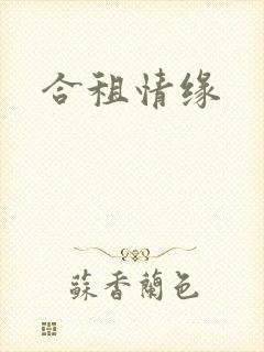 合租情缘