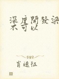 深度开发梁医生不可以