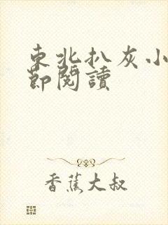 东北扒灰小说分节阅读