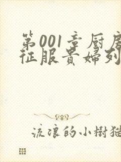 第001章厨房征服贵妇列静