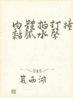 肉体拍打撞击出黏腻水声