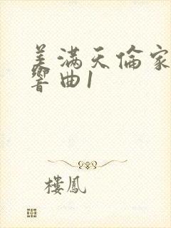 美满天伦家庭交响曲1封面