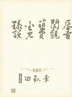 孙小萌闫辰的小说免费观看