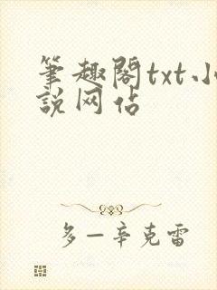 笔趣阁txt小说网站