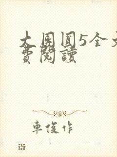 大团圆5全文免费阅读