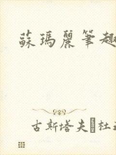 苏玛丽笔趣阁封面