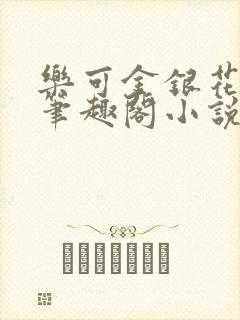 乐可金银花免费笔趣阁小说