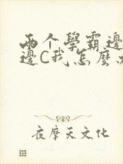 两个学霸边做题边C我怎么办