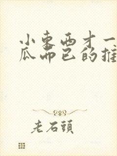 小东西才一根黄瓜而已的推荐书封面