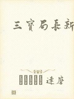 三宝局长新编封面