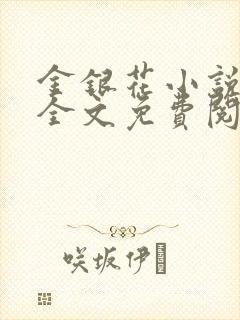 金银花小说在线全文免费阅读