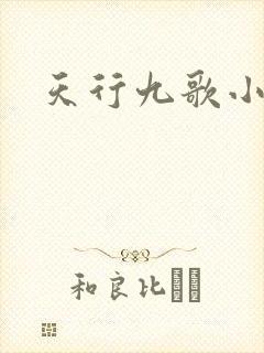 天行九歌小说
