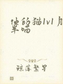 他的猫1v1月半喵