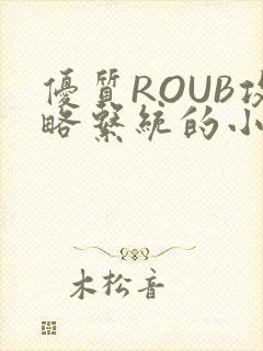 优质ROUB攻略系统的小说最新章节
