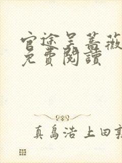 官途吴蔷薇全文免费阅读