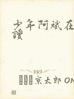 少年阿斌在线阅读封面