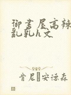 御书屋高辣h文乱乳h文封面