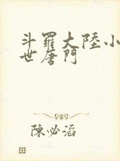 斗罗大陆小说绝世唐门封面