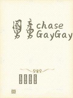 国产chase男男GayGay