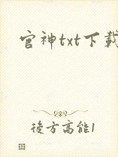 官神txt下载