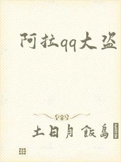 阿拉qq大盗封面