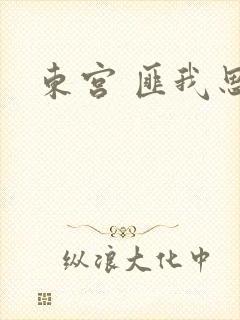 东宫 匪我思存封面