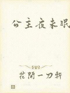 公主夜未眠封面