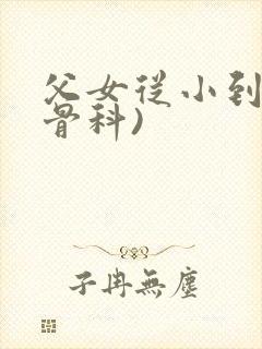 父女从小到大(骨科)