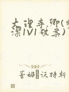 大理寺.卿(双洁1V1破案)封面