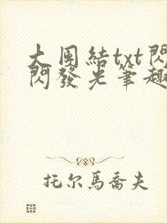 大团结txt闪闪发光笔趣阁