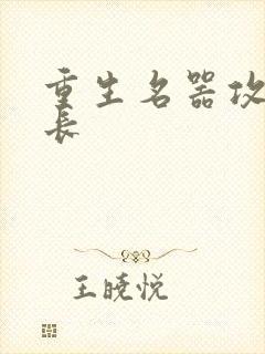 重生名器攻略兄长封面