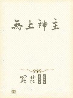 无上神主封面