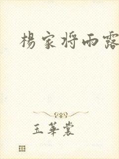 杨家将雨露均沾