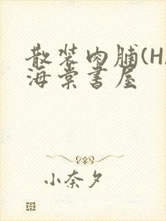 散装肉脯(H)海棠书屋封面