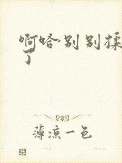 啊哈别别揉那处了