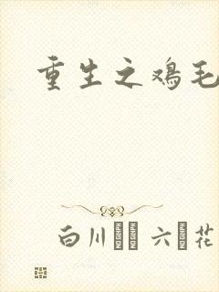 重生之鸡毛蒜皮