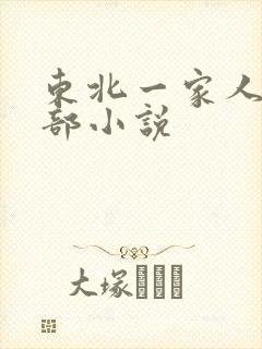 东北一家人第一部小说封面