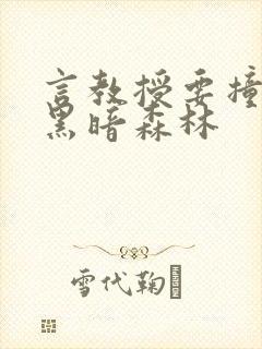 言教授要撞坏了黑暗森林