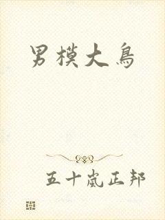 男模大鸟封面