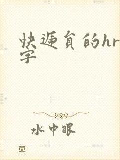 快递员的hr中字