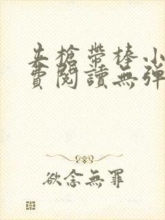 夹枪带棒小说免费阅读无弹窗笔趣封面