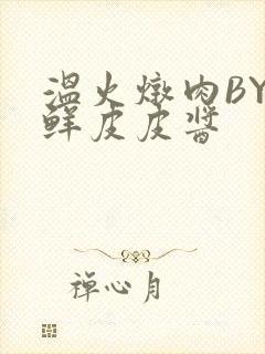 温火炖肉BY海鲜皮皮酱封面