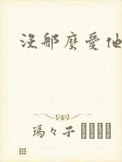 没那么爱他封面