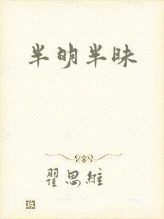 半明半昧